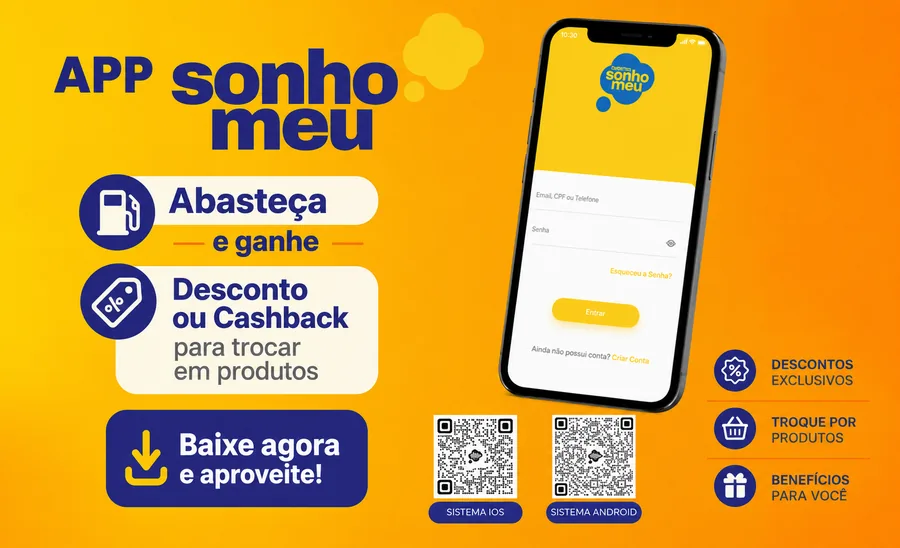 App Sonho Meu com descontos e cashback